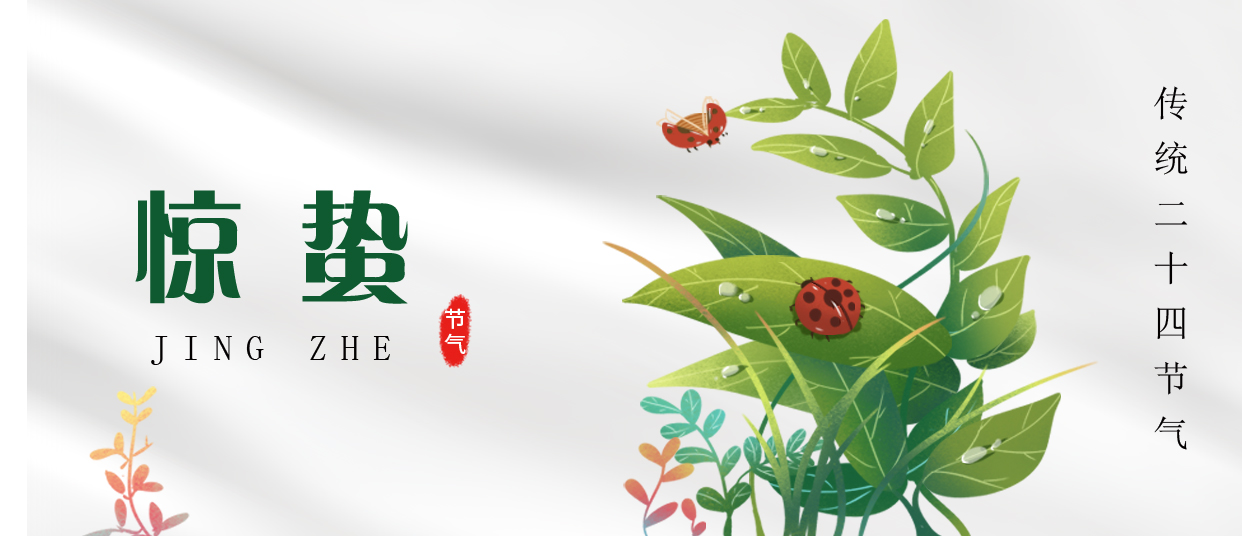 驚蟄 ▎雷鳴春醒，萬物生長